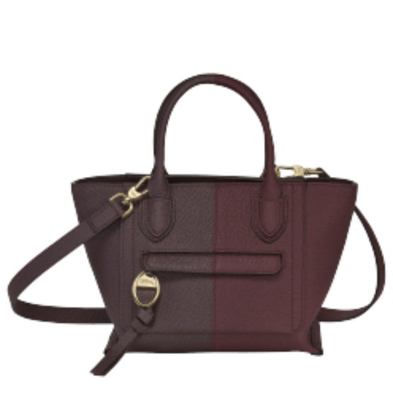 100 Bags/ 10103HYFF39 /Top handle bag Aubergine/Burgundy/