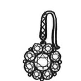 EARRINGS - NATURALE/BROWN