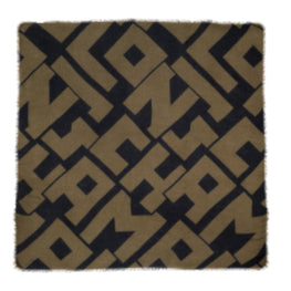 740 Scarves, stoles .../ 50055MOB576 /Stoles Black/Khaki/