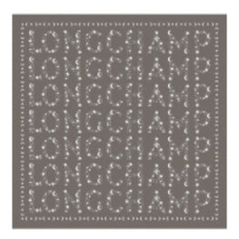 740 Scarves, stoles .../ 50572SOIP55 /Silk scarf 50x50 Turtledove/