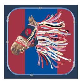 740 Scarves, stoles .../ 50620SOI556 /Silk scarf 90x90 Navy/