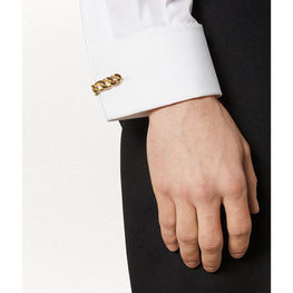 CUFFLINKS - ARGENTO ORO GIALLO