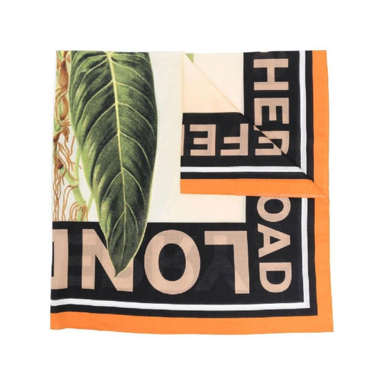 100% 면소재의 90 x 90 사이즈의 여성 스카프