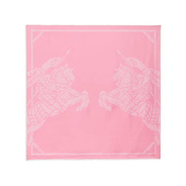 EKD 프린트 실크 스퀘어 스카프