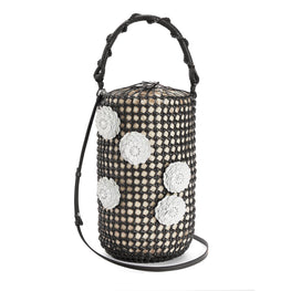 BUCKET MESH FLOWER BAG