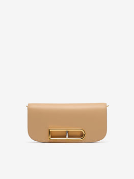 (Lingot)_Lingot Clutch Olen Calf Latte