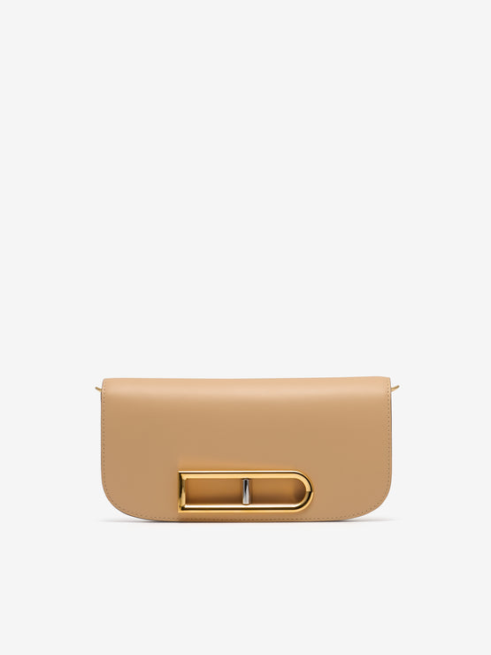 (Lingot)_Lingot Clutch Olen Calf Latte