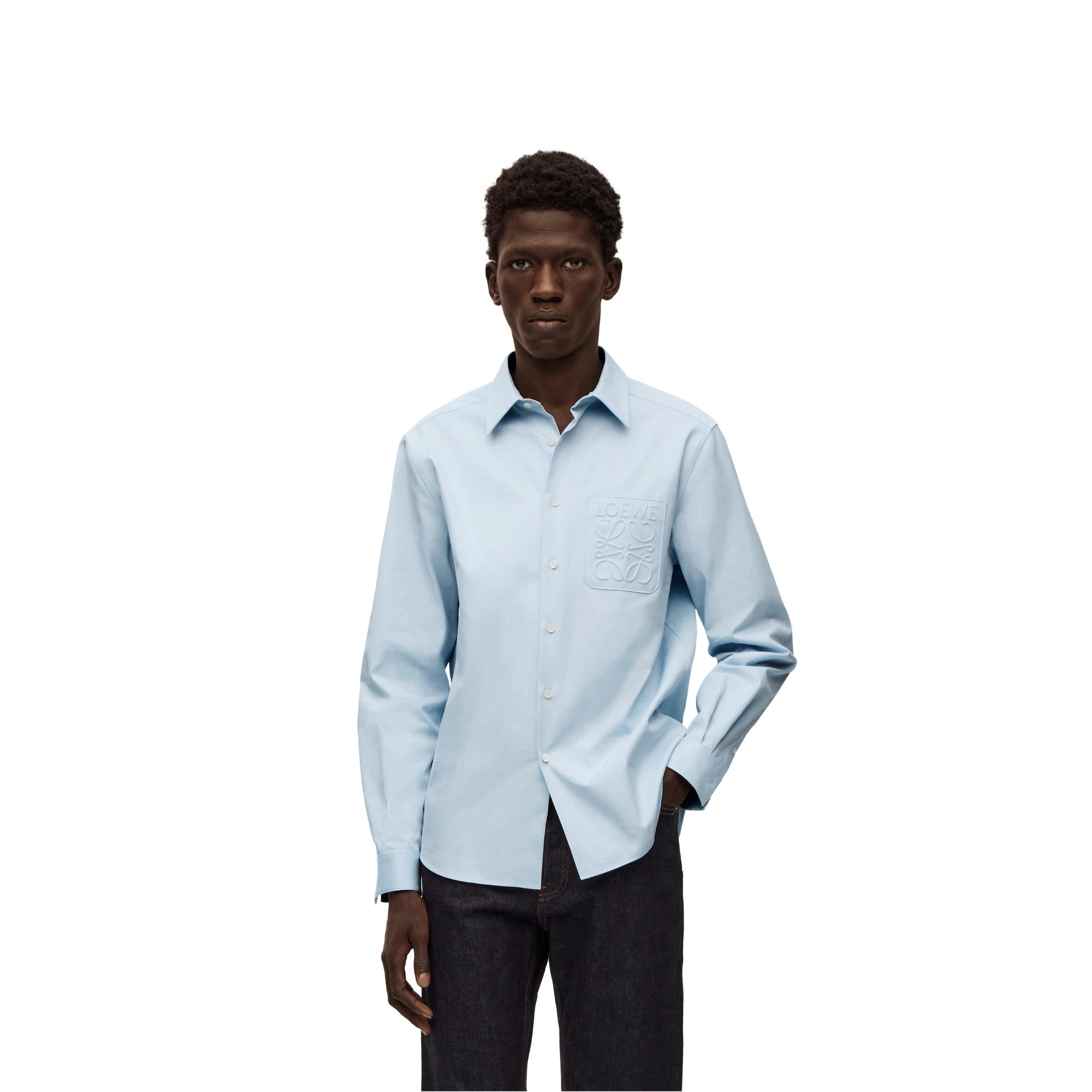 ANAGRAM DEBOSSED SHIRT