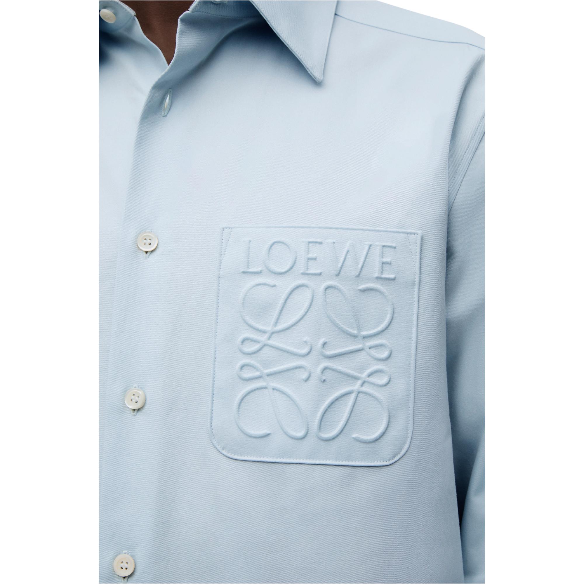 ANAGRAM DEBOSSED SHIRT