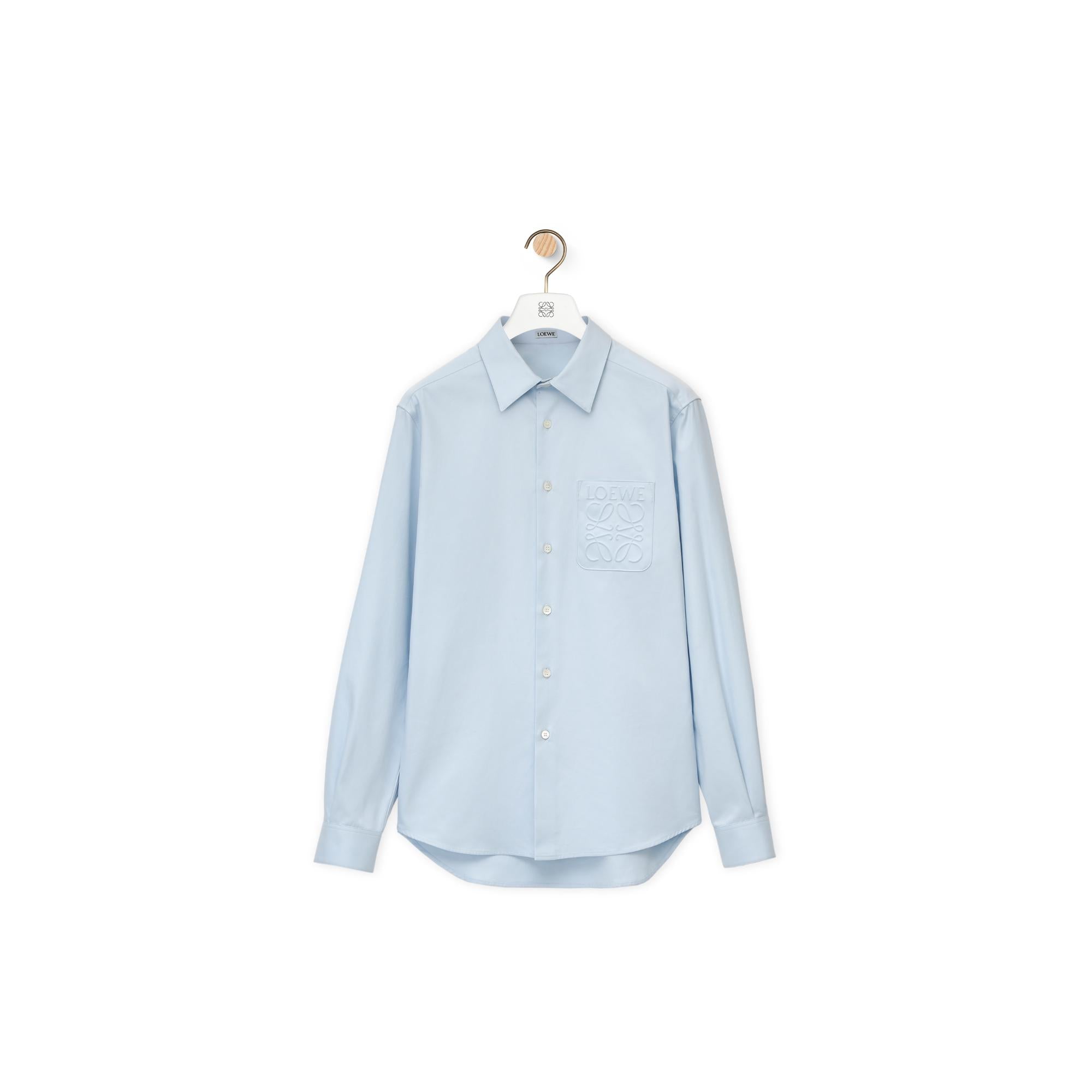 ANAGRAM DEBOSSED SHIRT