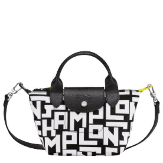 100 Bags/ L1500412067 /Top handle bag Black/White/