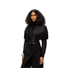 FRINGED BOLERO JACKET