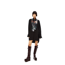 EMBROIDERED SHIRT DRESS