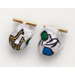 CUFFLINKS - NATURALE/GIRAFFES