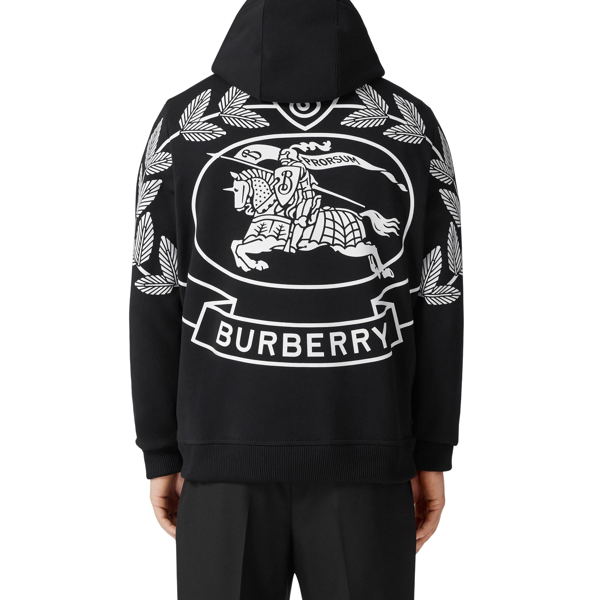 EKD 프린트 코튼 블렌드 후디